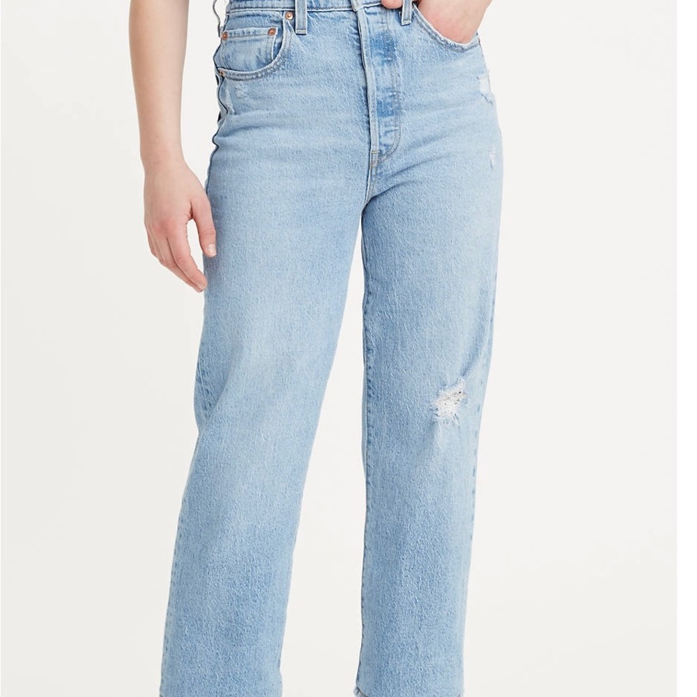 Levi’s Premium ribcage straight jeans